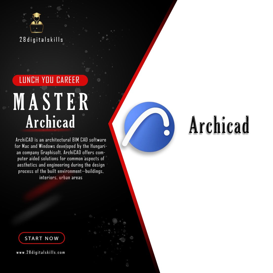 Mastering ArchiCAD: Complete Course Bundle with Genuine Software, Plugins, and Resources