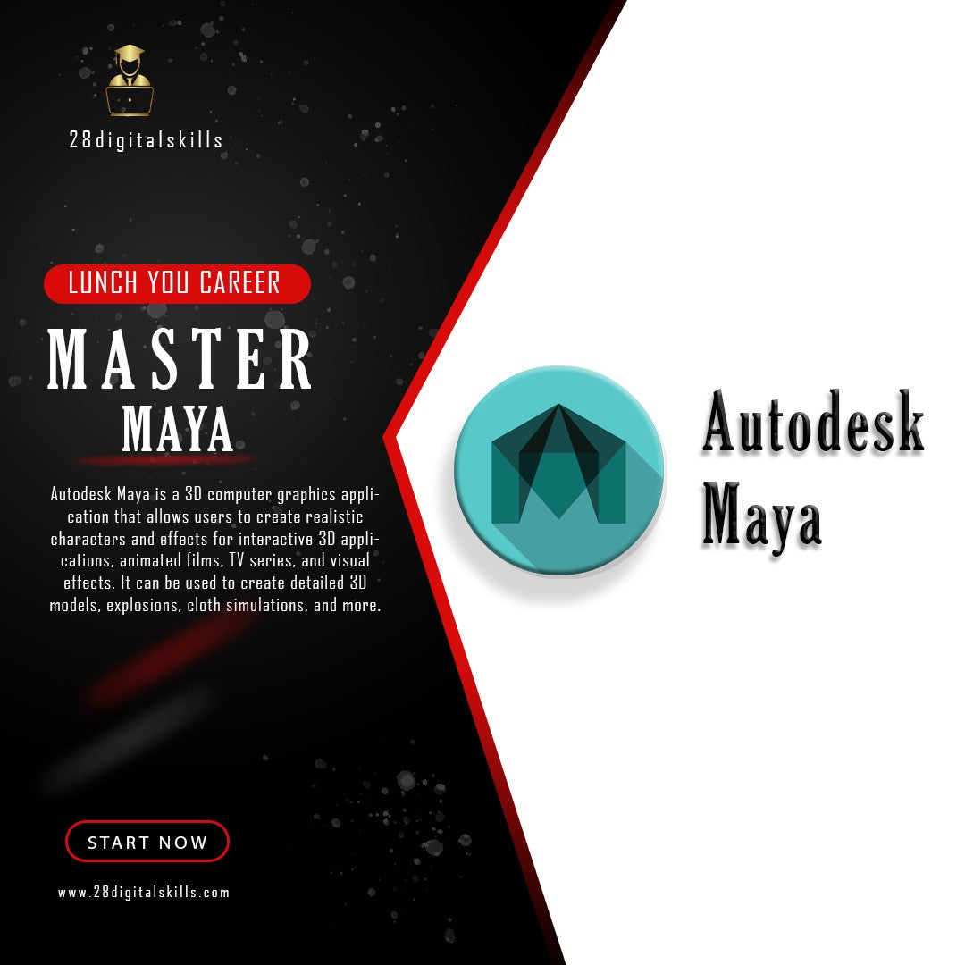 Mastering Autodesk Maya: Complete Course Bundle with Genuine Software, Plugins, and Tools